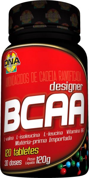 Designer BCAA - 120 Tabletes de 1000mg