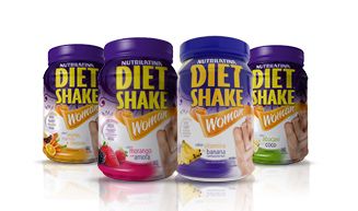 DIET SHAKE WOMAN Abacaxi com coco - 400G